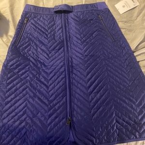 Athleta quilted skirt NWT